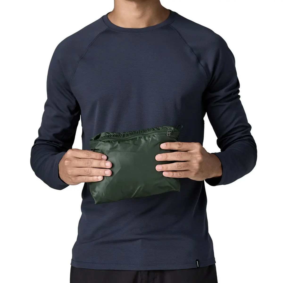 Patagonia Nano Puff Quilted Vest in Treeline green