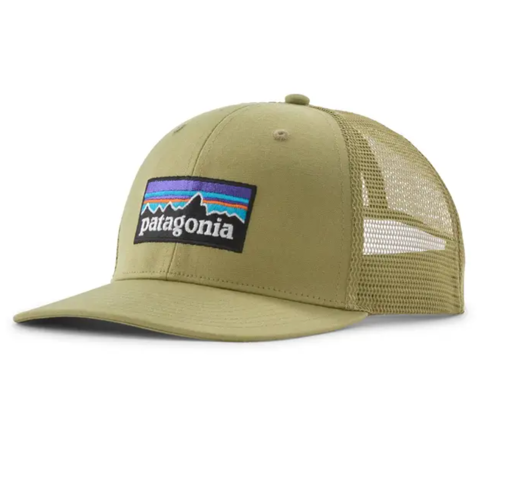 Patagonia P-6 Logo LoPro Trucker Hat Gumtree Green