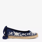 Penelope Chilvers Allegra Embroidered Satin Espadrille