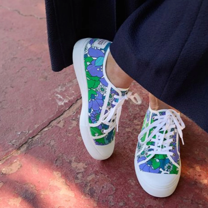 Penelope Chilvers Bliss Chelsea Cotton Plimsoll