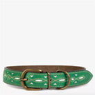 Penelope Chilvers Dog Collar in Green