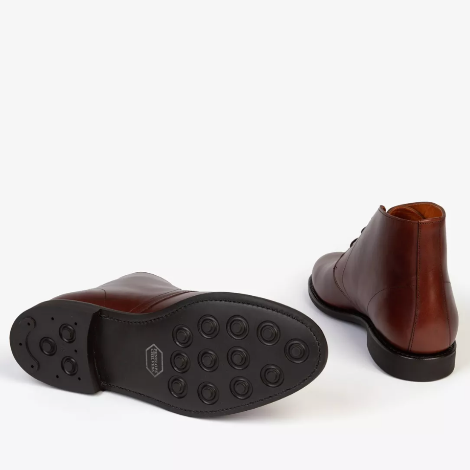 Penelope Chilvers Flint Wood Leather Chukka Boot