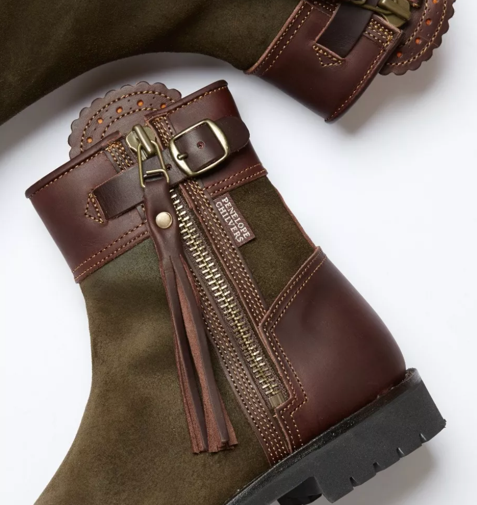Penelope Chilvers Inclement Cropped Tassel Boot