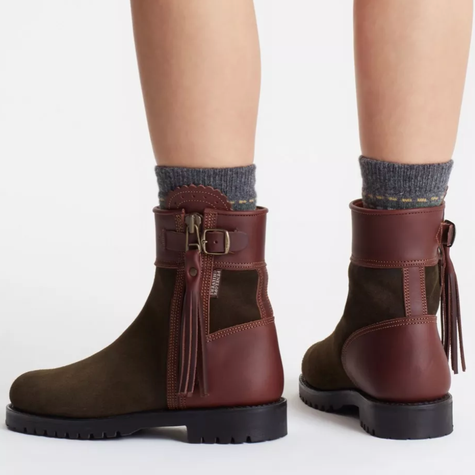 Penelope Chilvers Inclement Cropped Tassel Boot