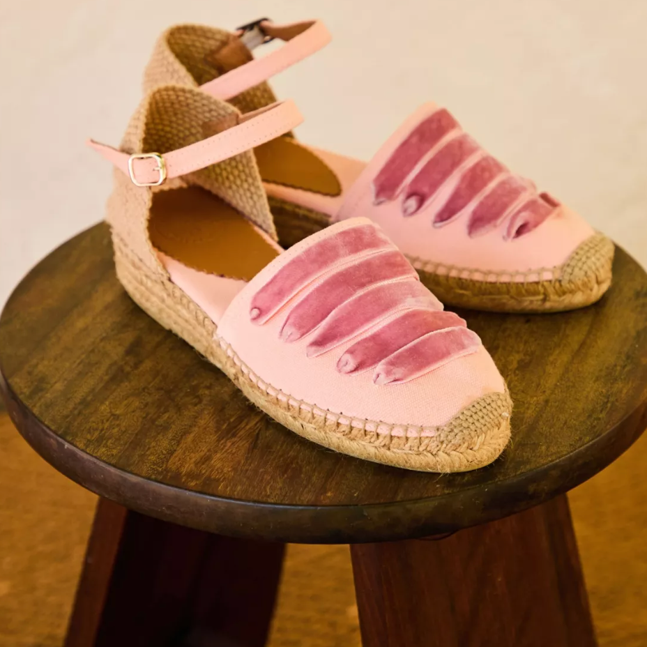 Penelope Chilvers Low Mary Jane Dali Espadrille Womens Shoes