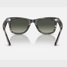 Ray-Ban Original Bio-Acetate Wayfarer in Polished Striped Grey