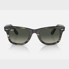 Ray-Ban Original Bio-Acetate Wayfarer in Polished Striped Grey