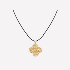 Retro Chic Eternal Spiral Pendant Necklace