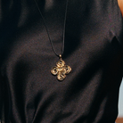 Retro Chic Eternal Spiral Pendant Necklace