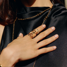 Retro Chic Eternal Spiral Ring