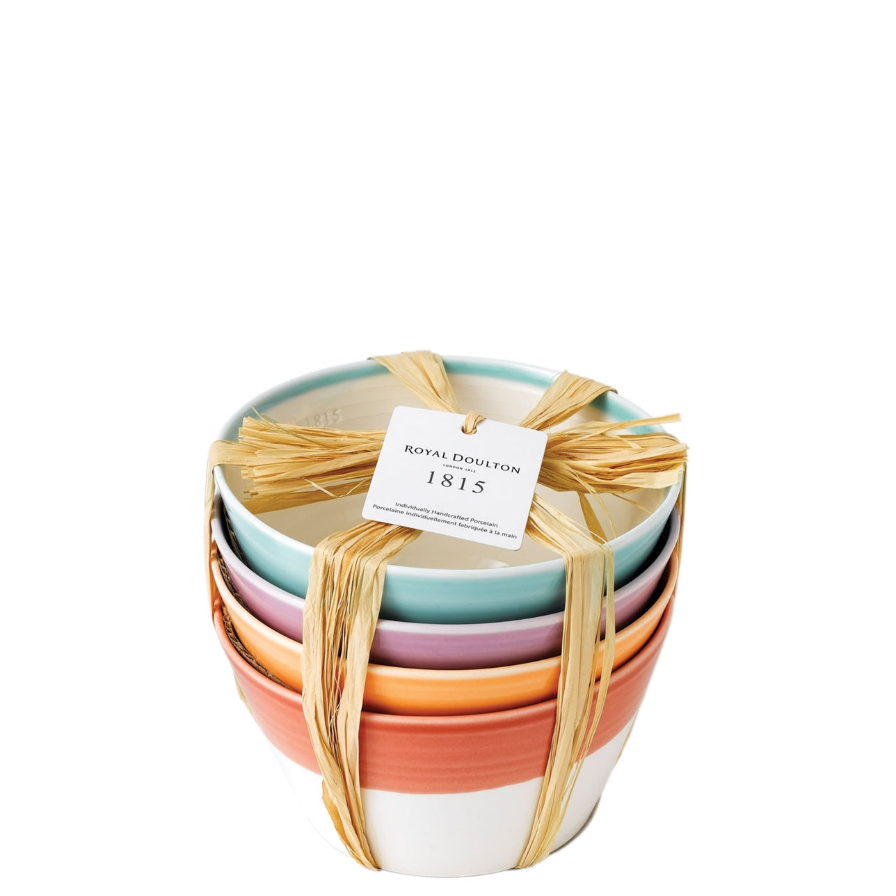 Royal Doulton 1815 Bright Colours Cereal Bowls Set of 4