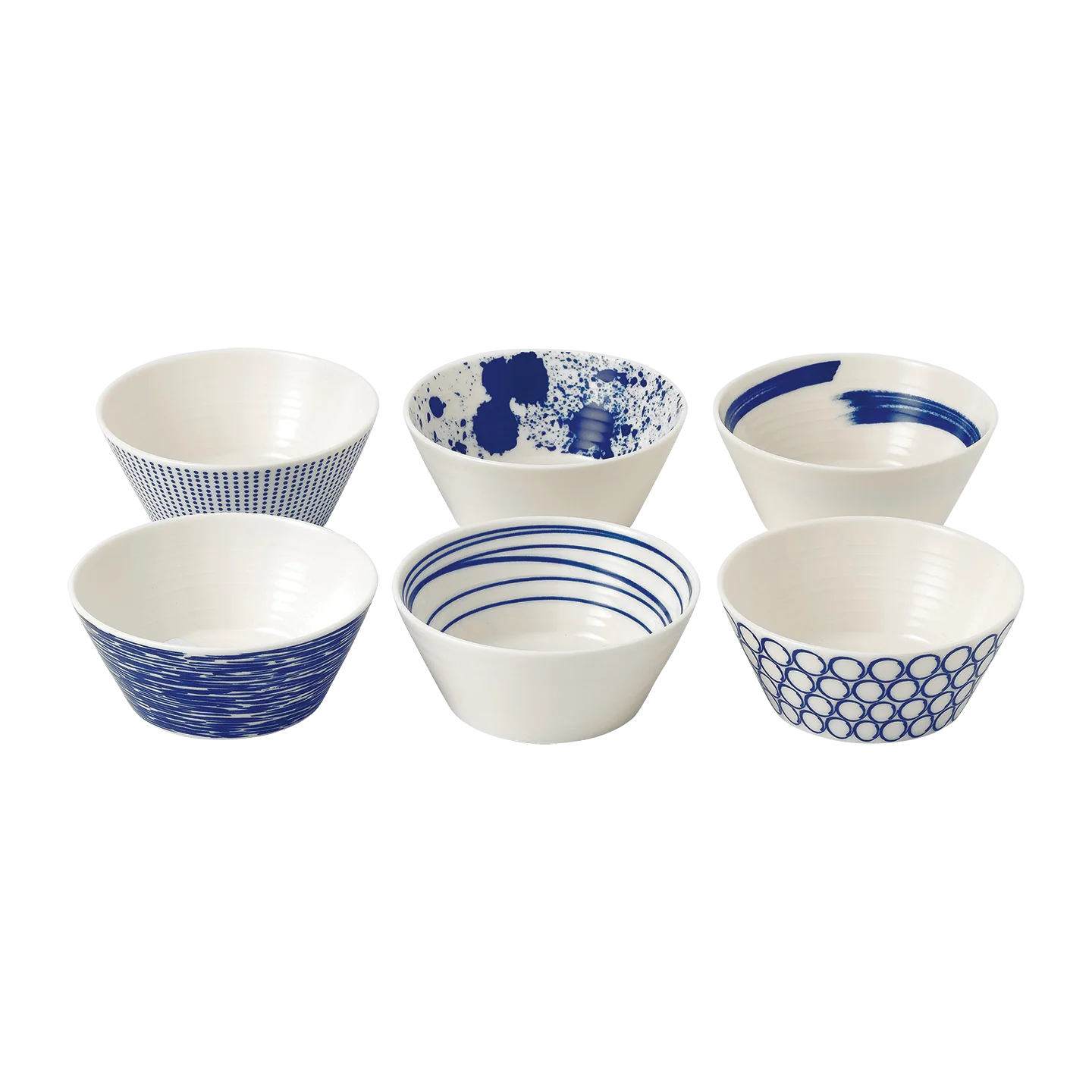Royal Doulton Pacific Blue Tapas Bowls Set of 6