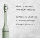 SURI Sustainable Electric Toothbrush in Fern Green 