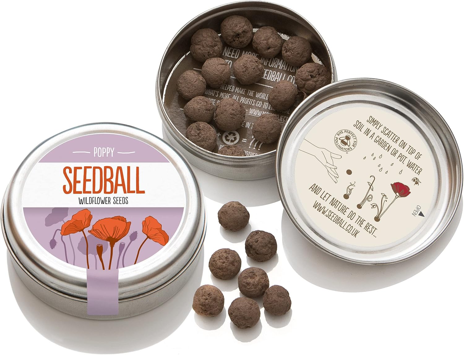 Seedball Poppy Seed Bombs