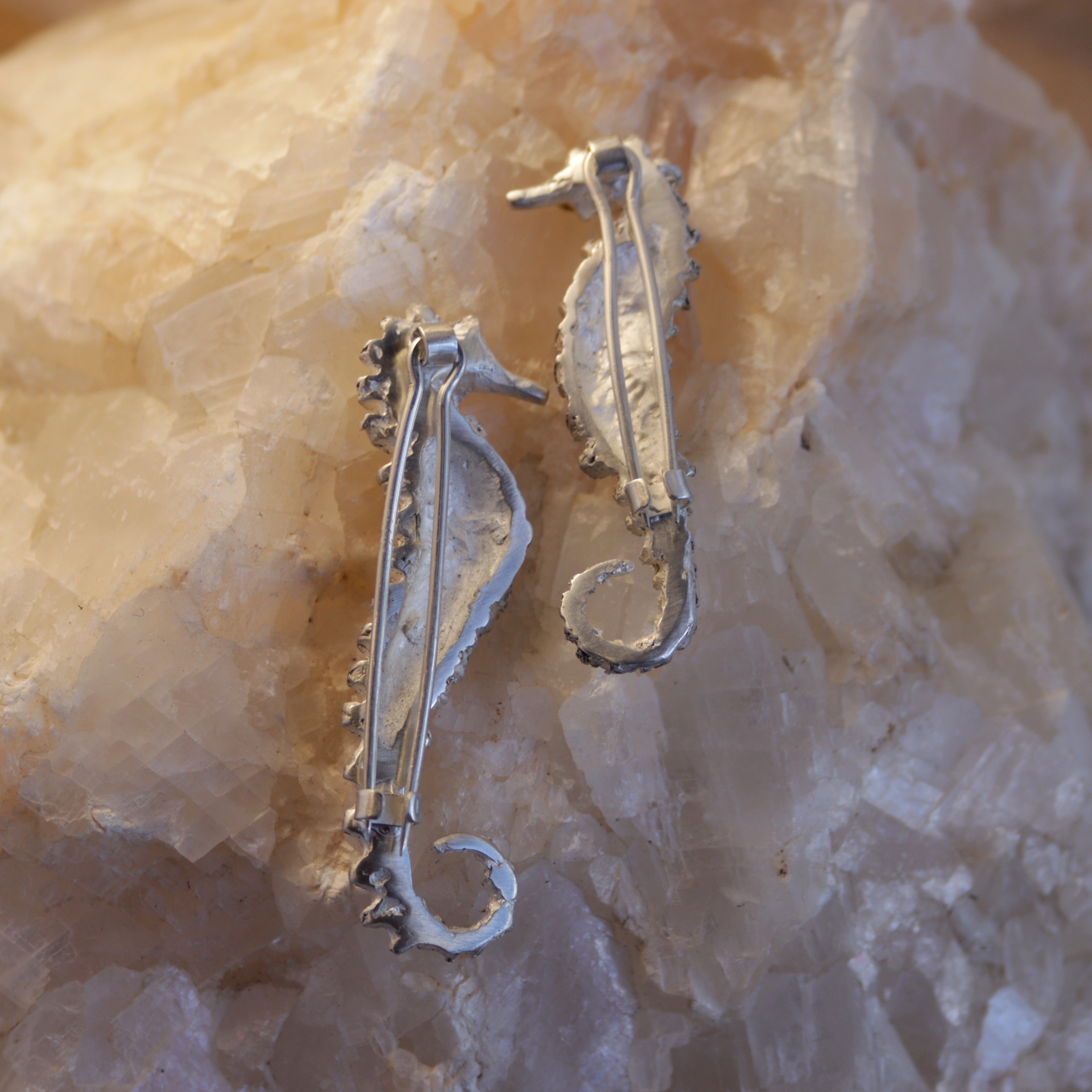 Sol Billeke The Lovers Seahorse Brooch