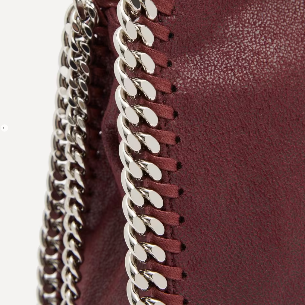 Stella McCartney Falabella Plum Mini Tote Bag