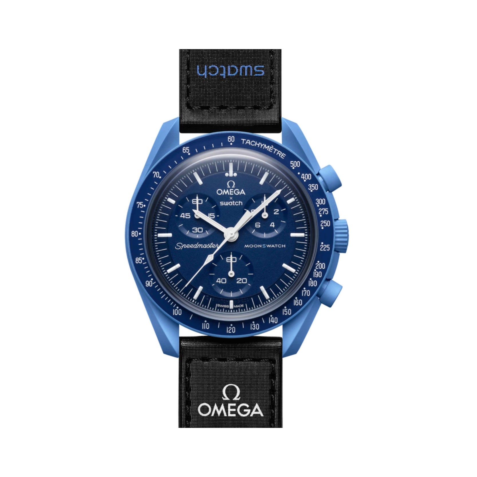 激安 Omega × Swatch Mission Neptune to 腕時計(アナログ