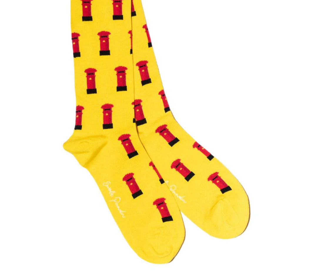 Swole Panda London Sock Box 4 Pairs of Bamboo Socks