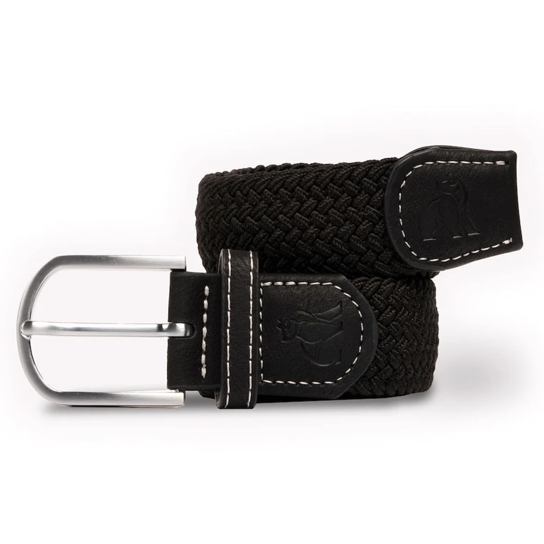 Swole Panda Woven Belt Black