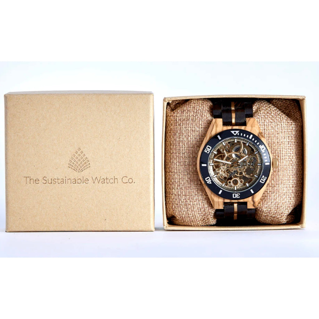 The Sustainable Watch Company The Rosewood Mens Wristwatch