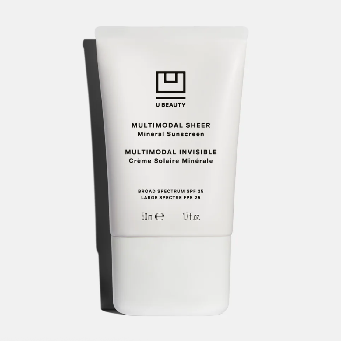 U Beauty Multimodal Sheer Mineral Sunscreen Broad Spectrum SPF 25
