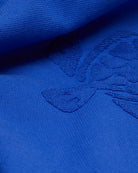 Vilebrequin Beach Towel In Organic Cotton Turtles Jacquard - Marrakech Blue