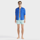 Vilebrequin Men Stretch Short Swim Shorts Micro Ronde Des Tortues Rainbow
