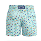 Vilebrequin Men Stretch Short Swim Shorts Micro Ronde Des Tortues Rainbow