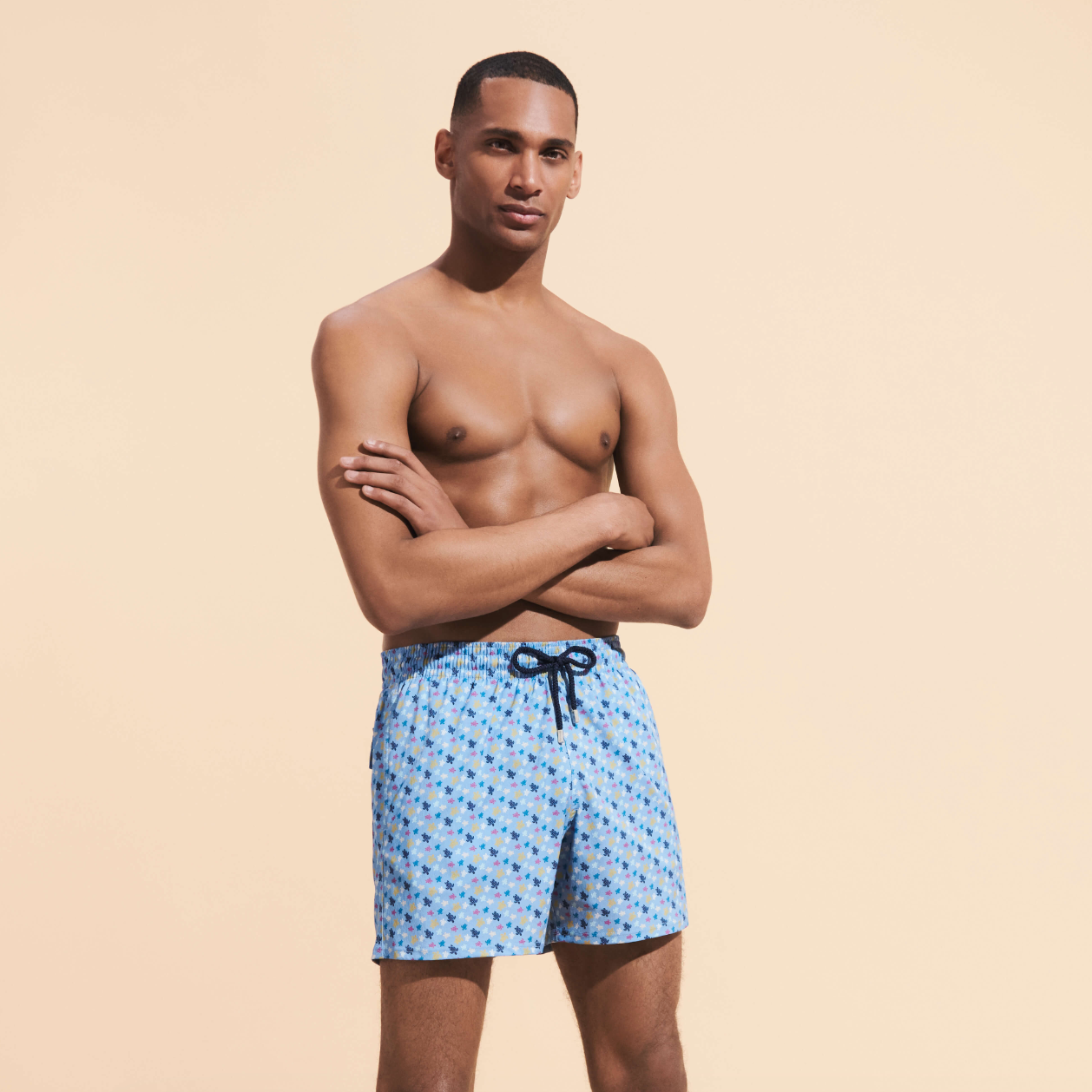 Stretchy swim shorts on sale