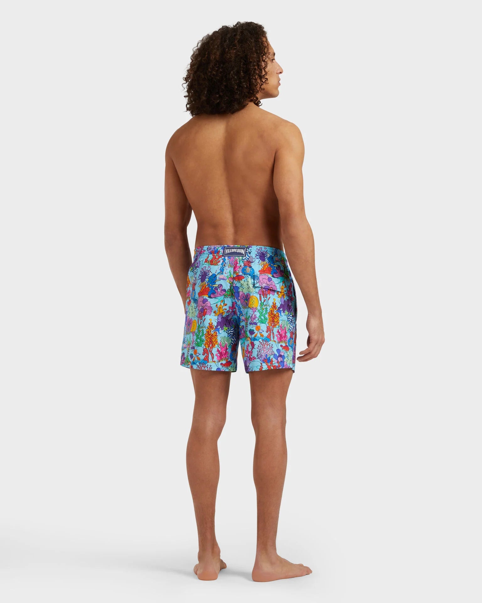 Vilebrequin Men Swim Shorts Plantes Aquatiques