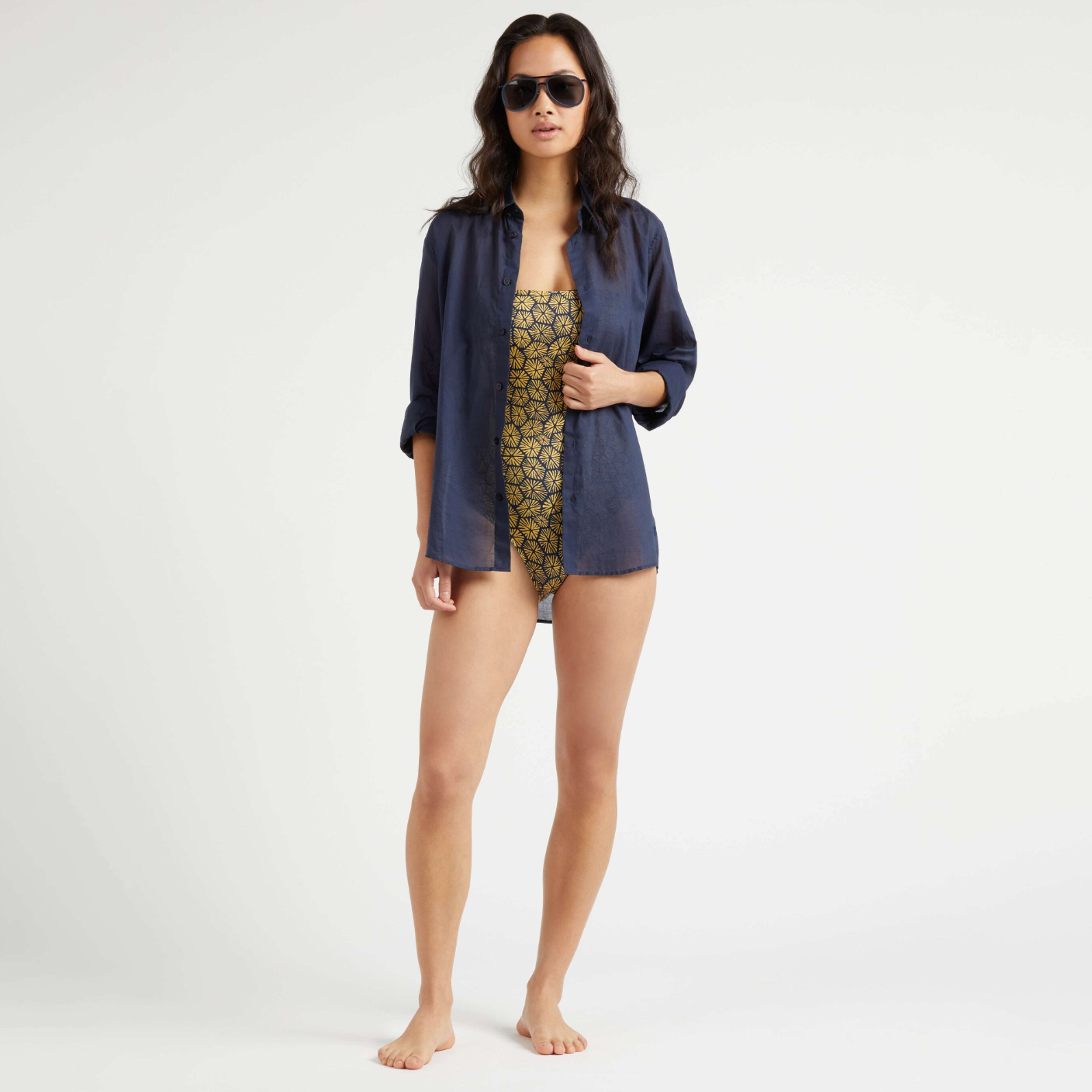 Vilebrequin Women Bustier One-piece Swimsuit Carapaces