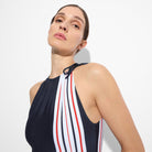 Vilebrequin X Ines De La Fressange Women High Neck One-Piece Swimsuit