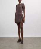 Vivienne Westwood Bea Cotton-Cashmere Kilt Mini Skirt