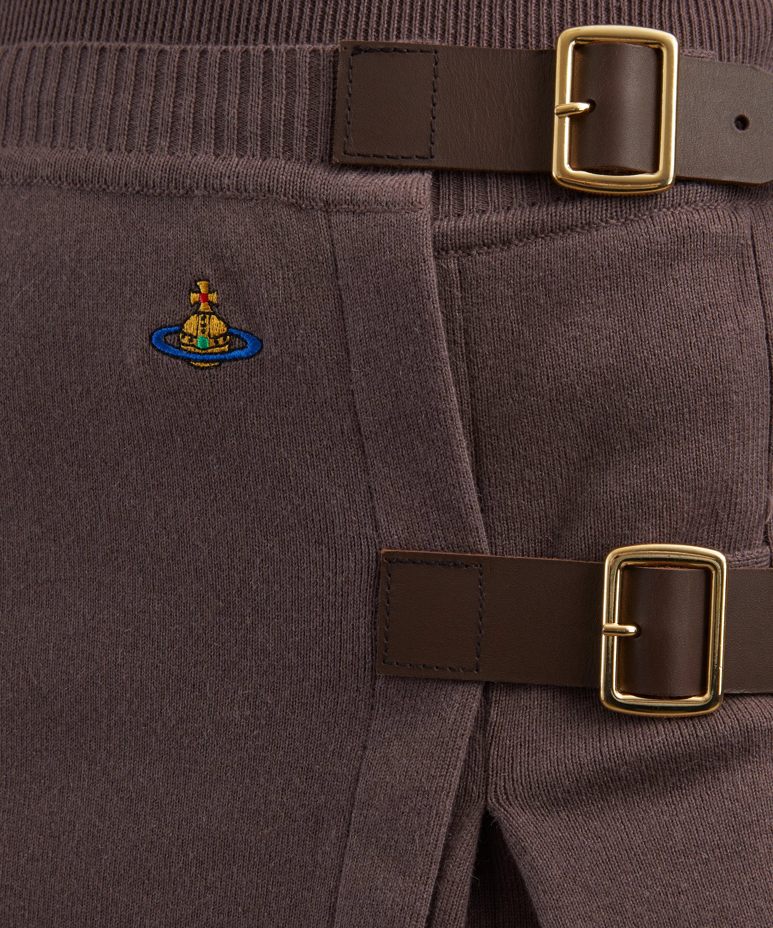 Vivienne Westwood Bea Cotton-Cashmere Kilt Mini Skirt