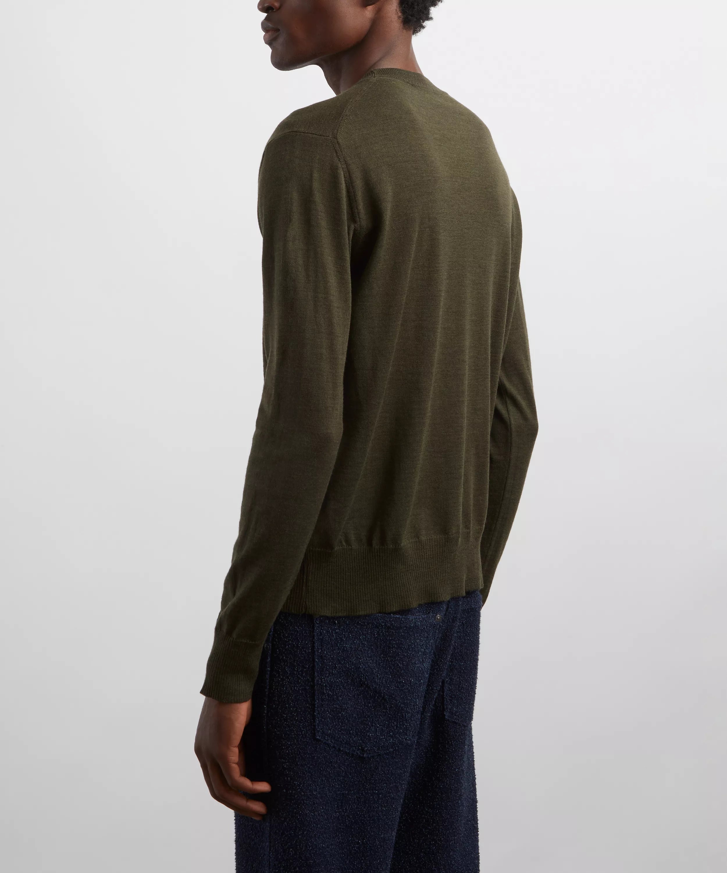Vivienne Westwood Khaki Alex Round Neck Jumper