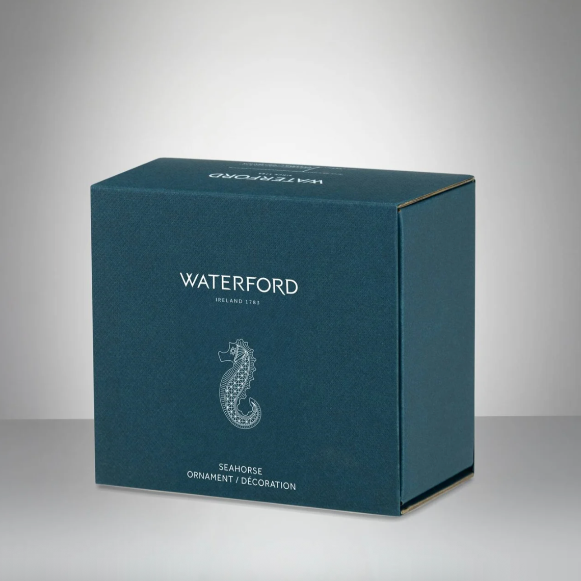 Waterford Christmas Crystal Seahorse Ornament
