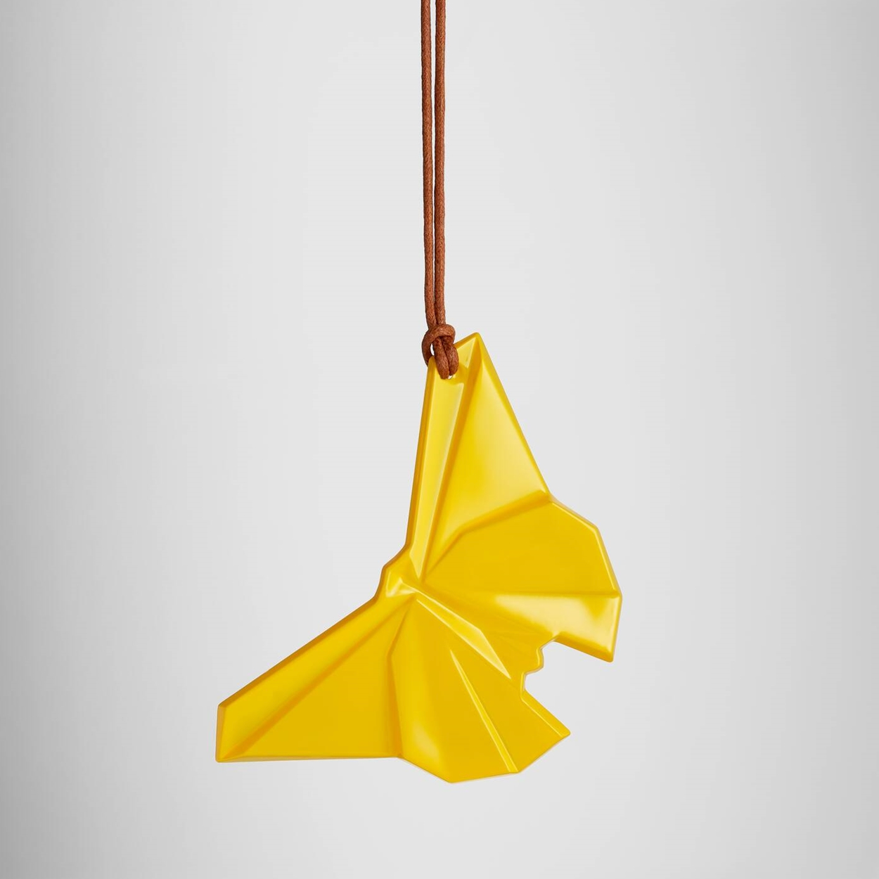 Waterford Christmas Origami Yellow Butterfly Ornament