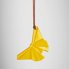 Waterford Christmas Origami Yellow Butterfly Ornament