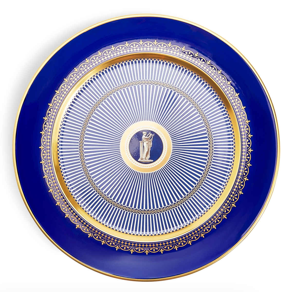 Wedgwood Anthemion Blue Charger Plate 30cm