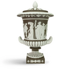 Wedgwood Borghese Vase Marsh Green