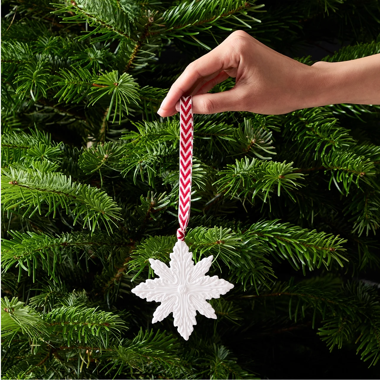 Wedgwood Christmas Ornament Snowflake