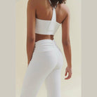 Wellicious Best Yoga Pants in Diamond White