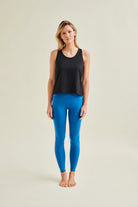 Wellicious Easy Perfect Leggings - High Waist - Shoreline Blue