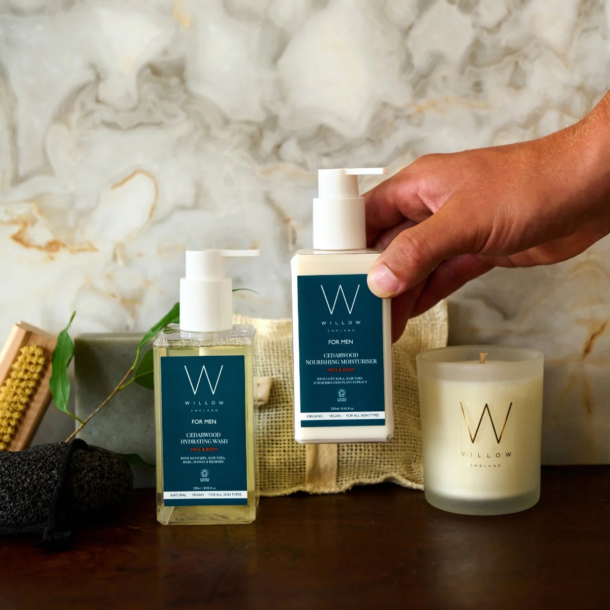 Willow Men's Face & Body Wash