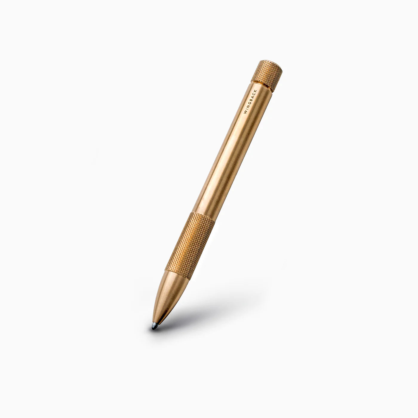 Wingback Mechanical Pen in Brass