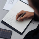 Wingback Medium Refillable Notebook in British Racing Green