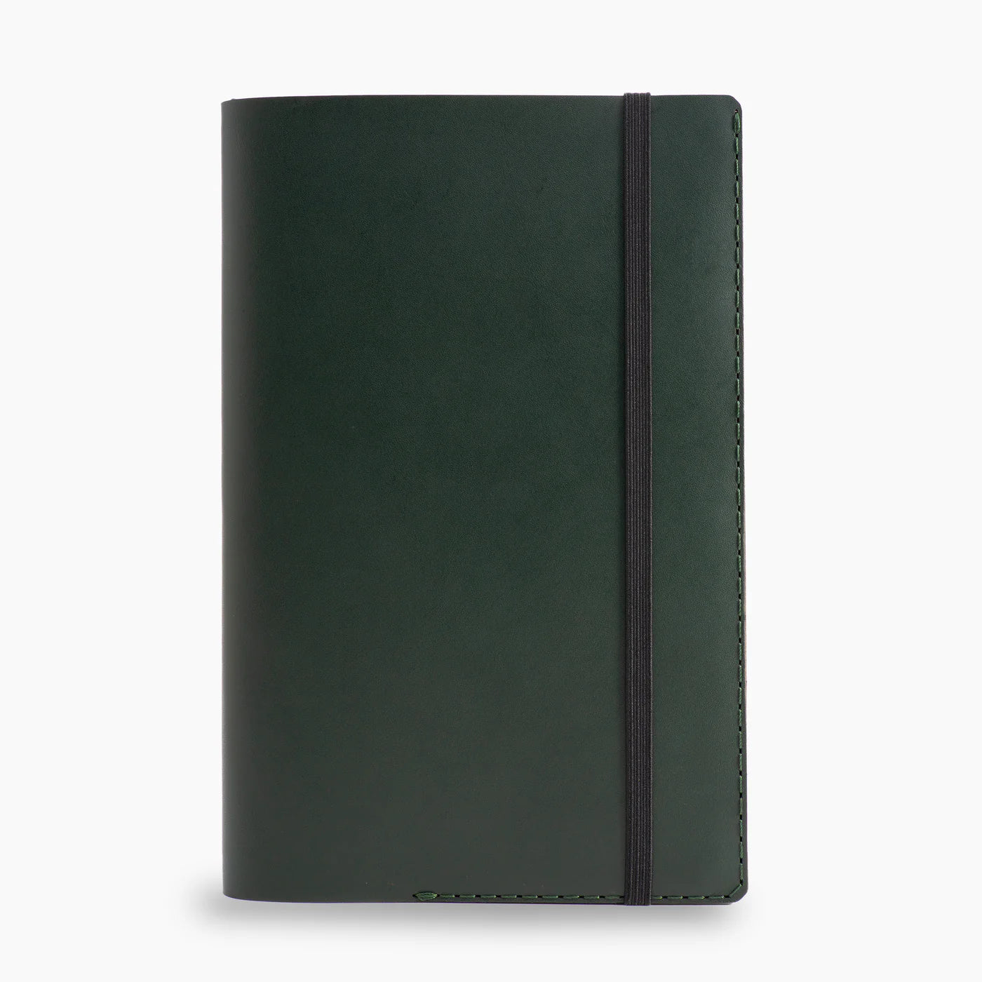 Wingback Medium Refillable Notebook in British Racing Green