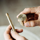 Wingback Pen Holder in Brass