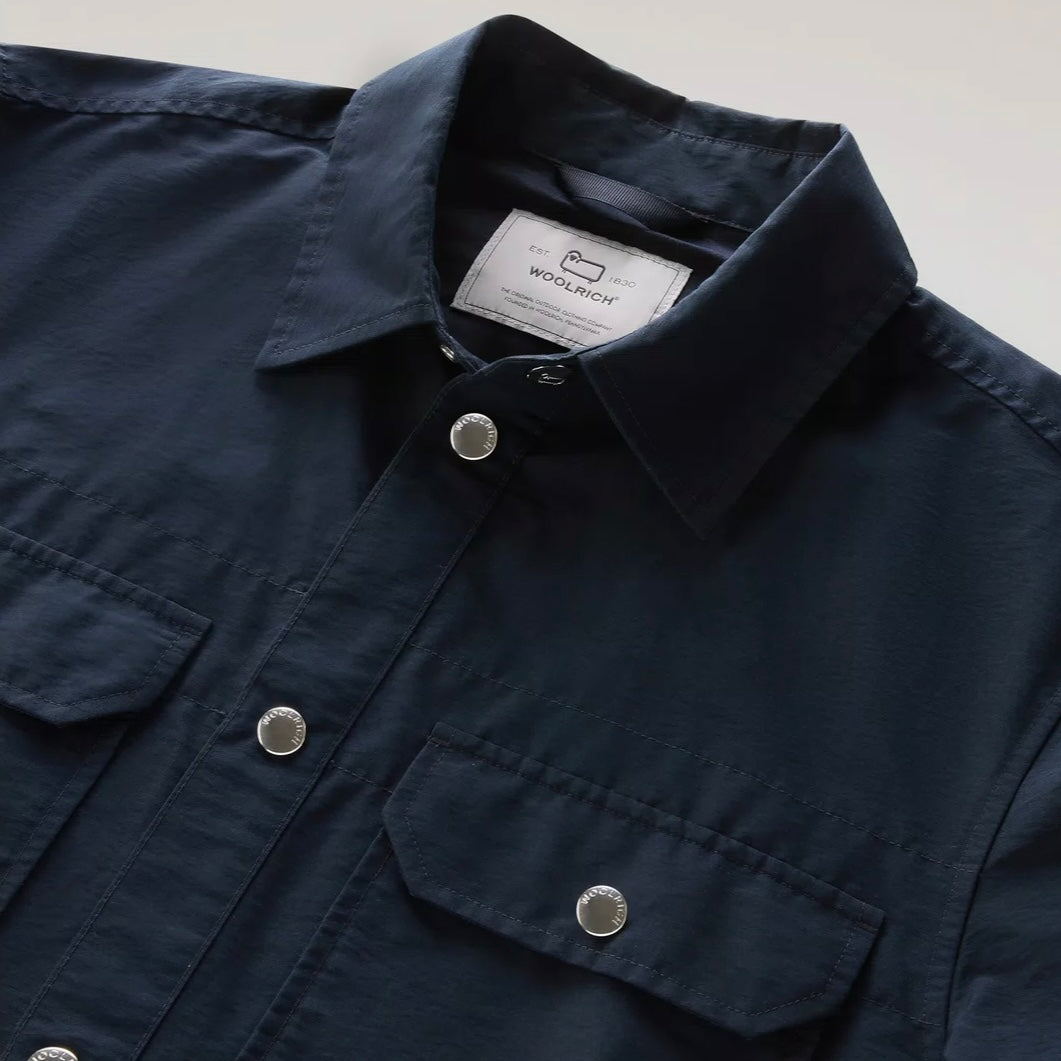 Woolrich Cruiser Overshirt in Light Eco Ramar