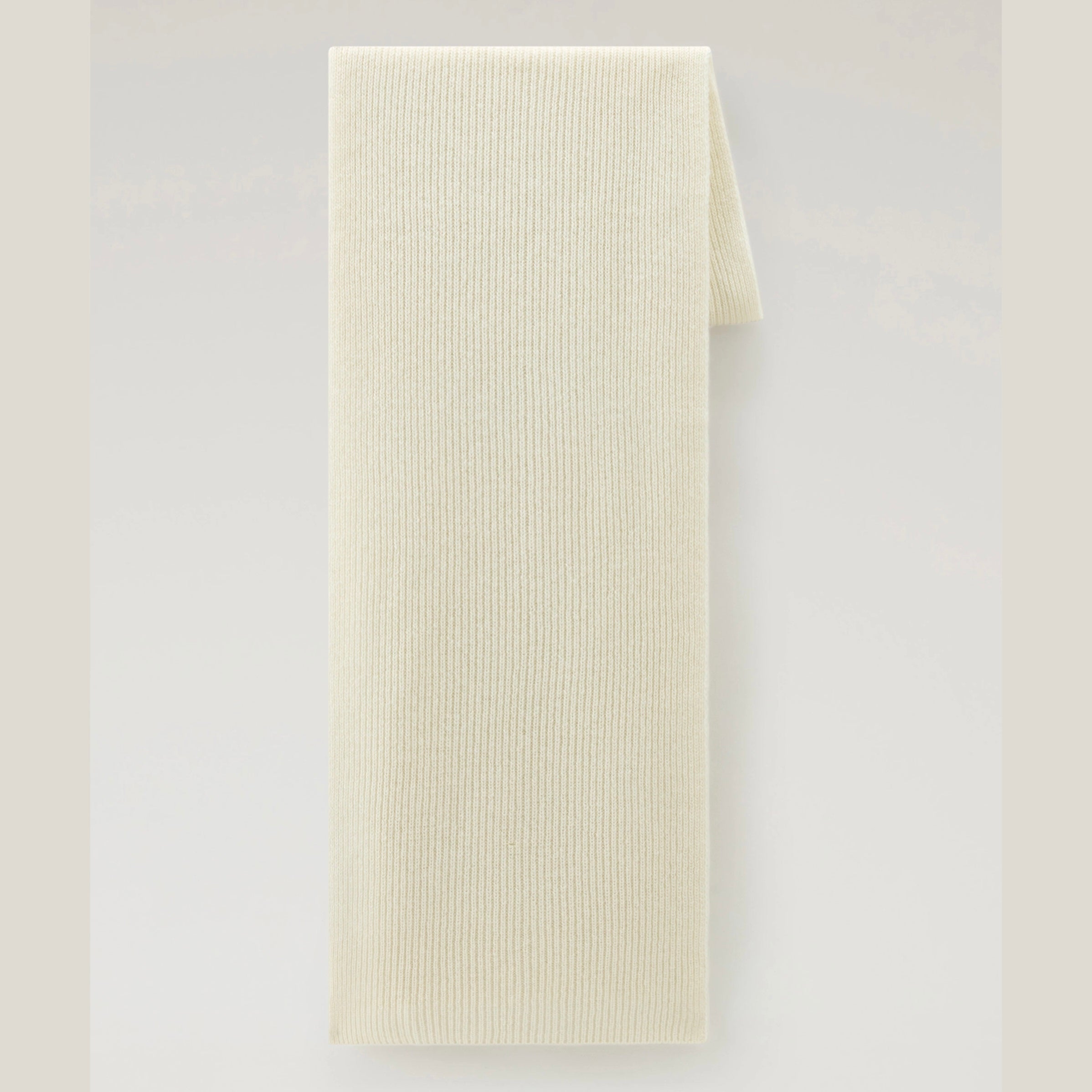 Woolrich Ribbed Scarf in Pure Cashmere